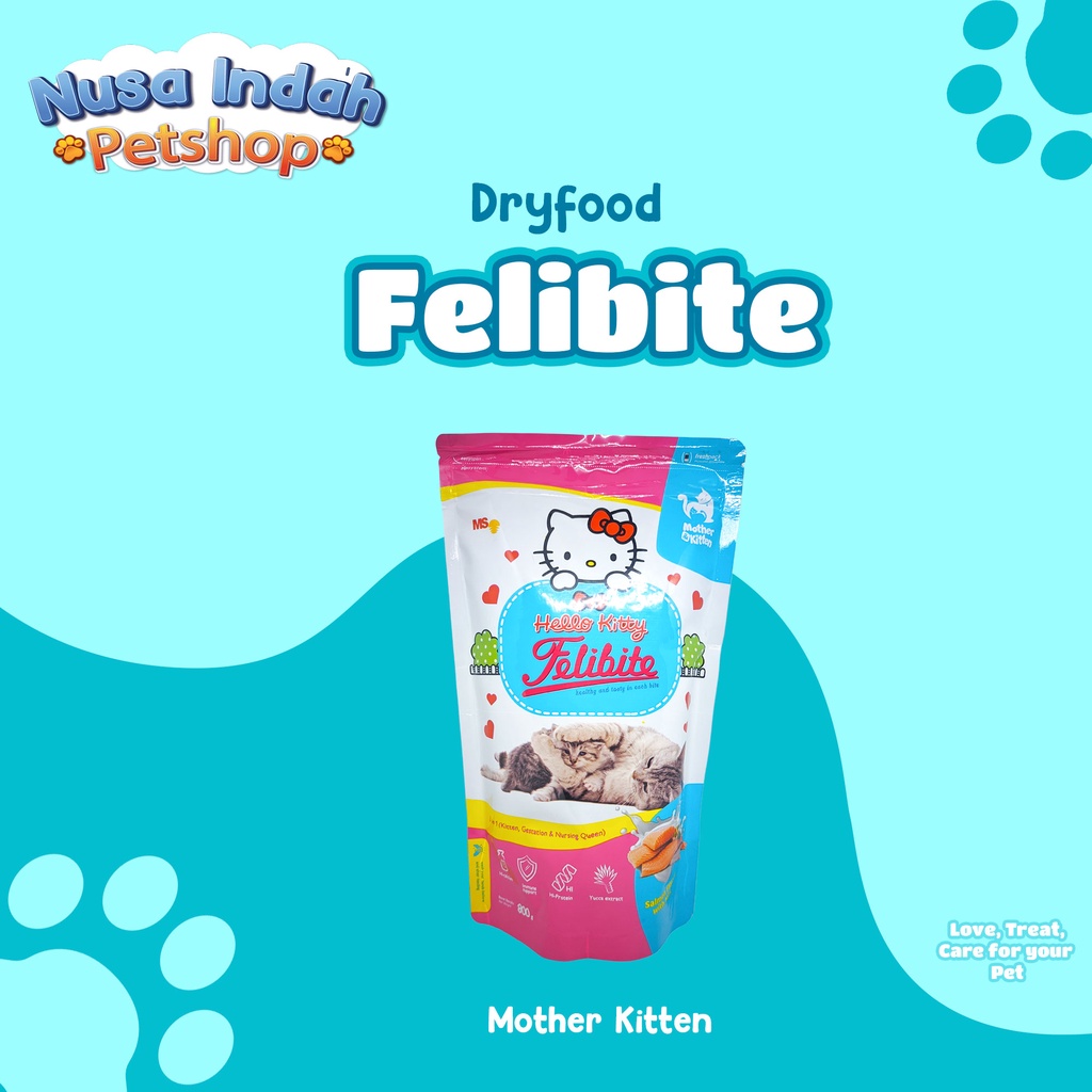 Jual Makanan Kucing Kering Murah Felibite Mother Baby Cat 800gr