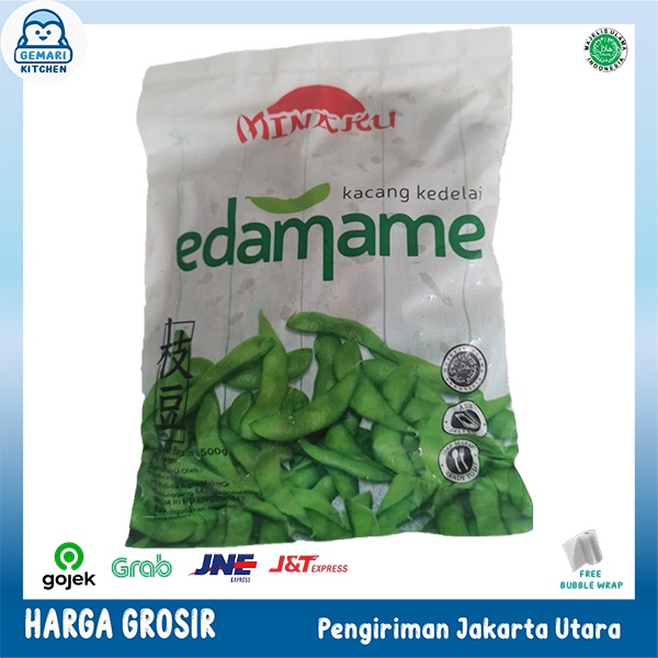 Jual MINAKU EDAMAME KACANG KEDELAI JEPANG 500 GRAM Shopee Indonesia