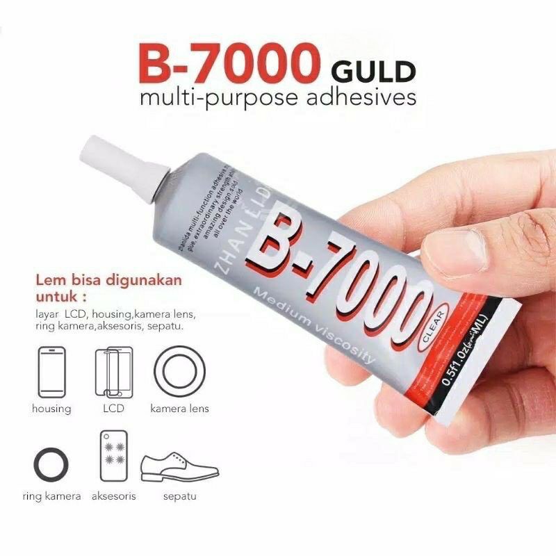 Jual Lem Lcd Touchscreen Zhanlida B7000 50ml Shopee Indonesia