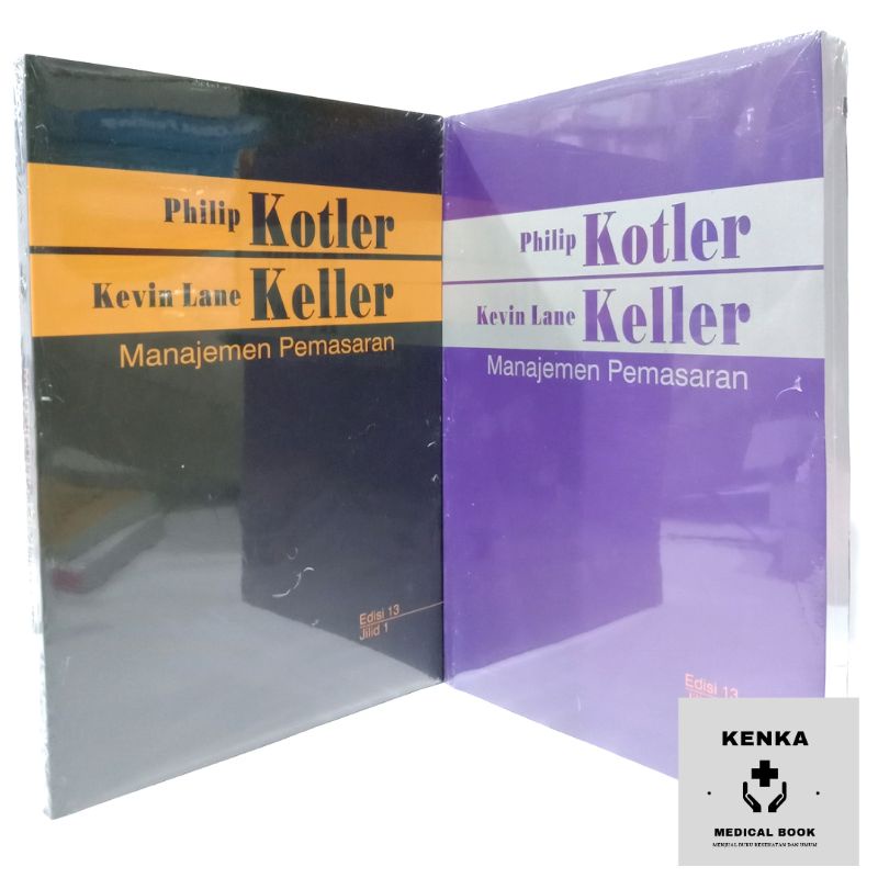 Jual Paket Buku Manajemen Pemasaran Jilid Kotler Keller