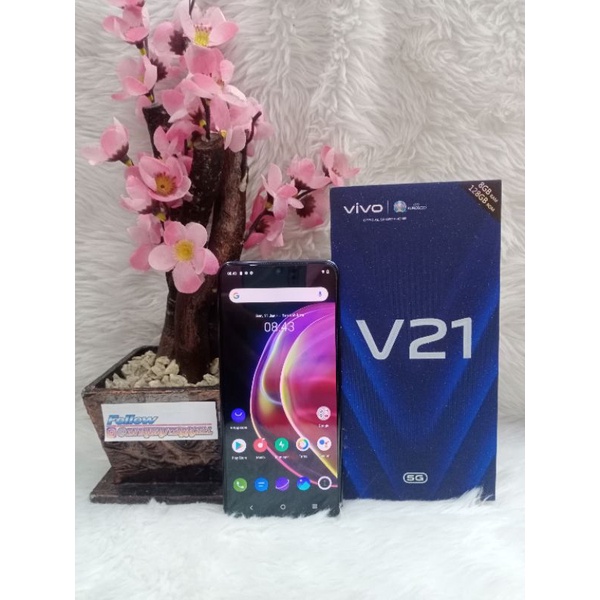 Jual Vivo V21 5G Ram 8 Rom 128GB Second Shopee Indonesia