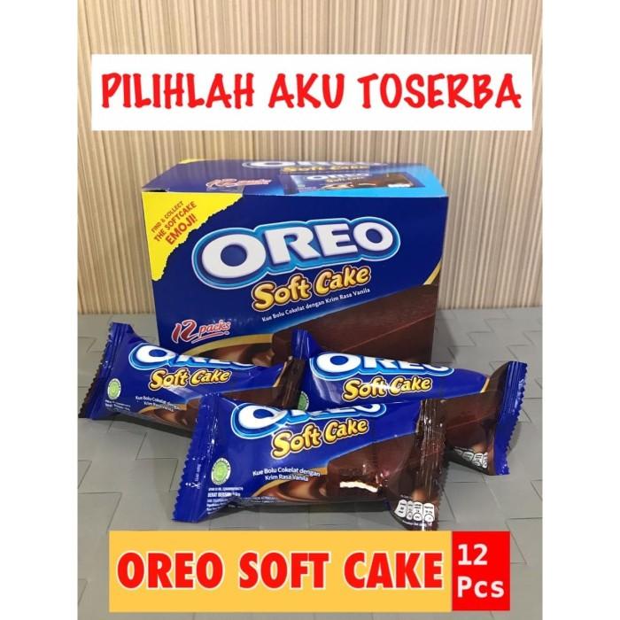 Jual Bw Oreo Soft Cake Bolu Cokelat 16 Gr 1 Box Isi 12 Pcs Harga 1