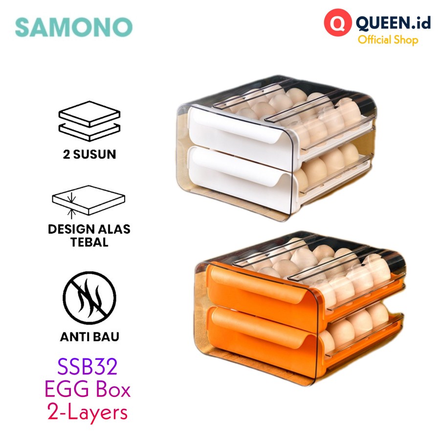 Jual Bonbox Samono Ssb Egg Storage Box Layers Rak Telur Susun