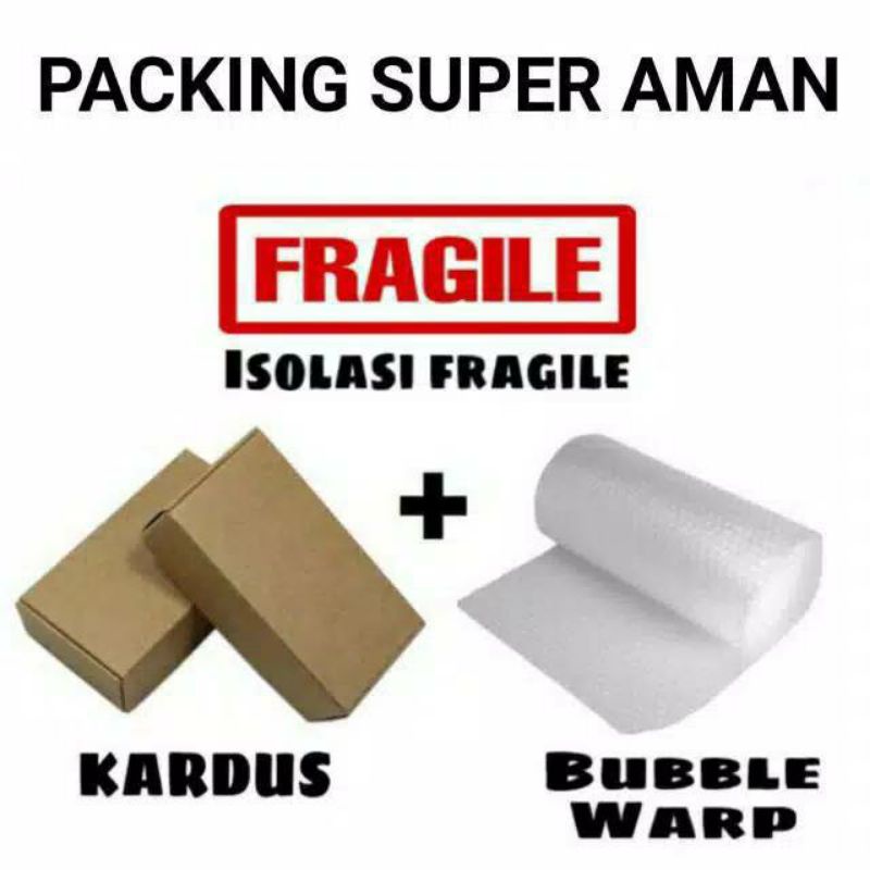 Jual TAMBAHAN BUBBLE WRAP KARDUS ISOLASI FRAGILE Shopee Indonesia