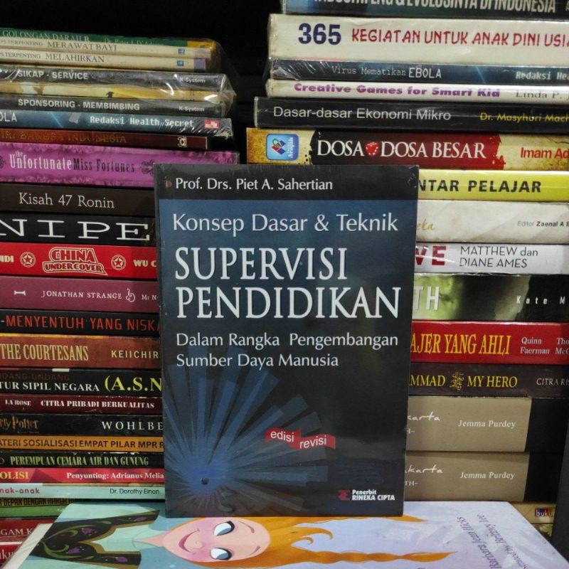 Jual BUKU ORIGINAL KONSEP DASAR TEKNIK SUPERVISI PENDIDIKAN PROF DRS