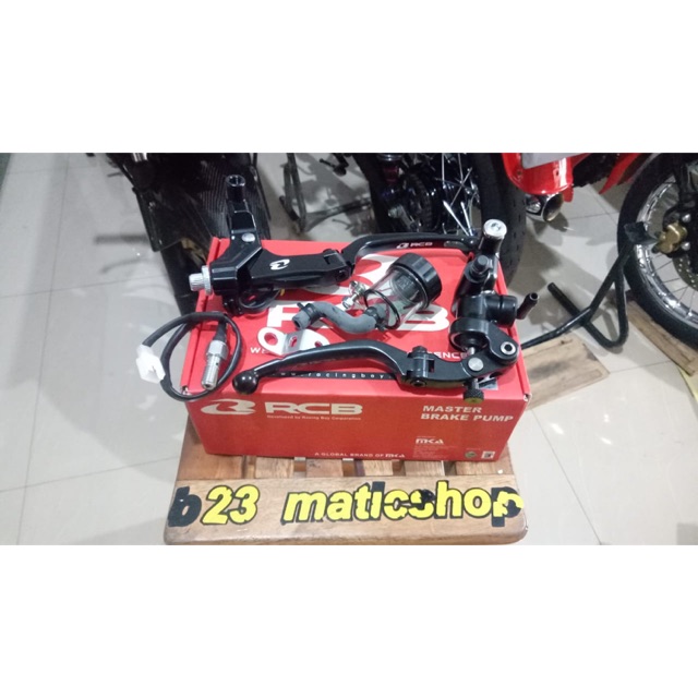 Jual Master Rem Rcb Full Set Handle Kiri Tipe S Universal Semua Motor