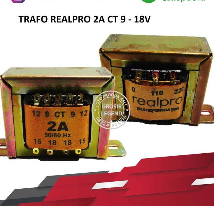 Jual Trafo Travo A Ampere V Ct Realpro Tidak Bisa Retur Shopee