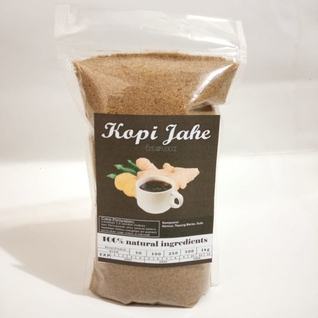 Jual Kopi Jahe Instan 250 Gram Shopee Indonesia