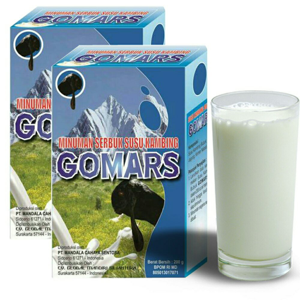 Jual GOMARS Susu Kambing Etawa Susu Bubuk Gomars Ettawa Full Cream