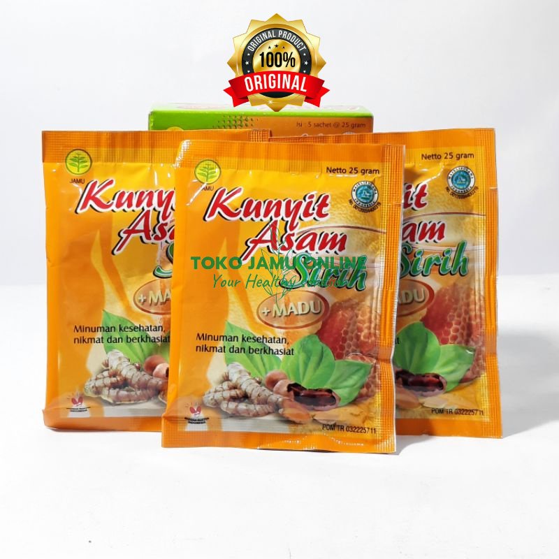 Jual Kunyit Asam Sirih Sidomuncul Isi 5 Sachet Shopee Indonesia