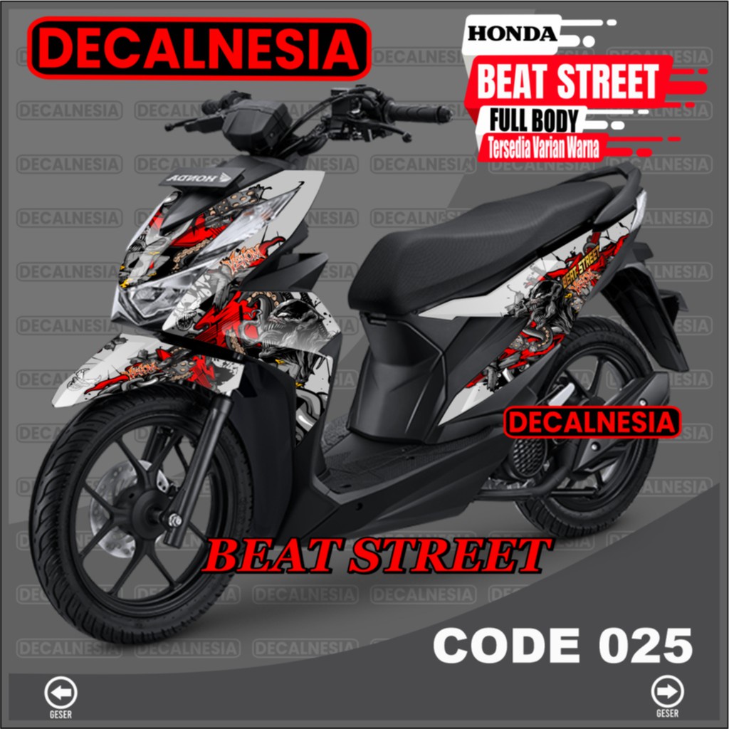 Jual Decal Stiker Beat Street Full Body New Sticker