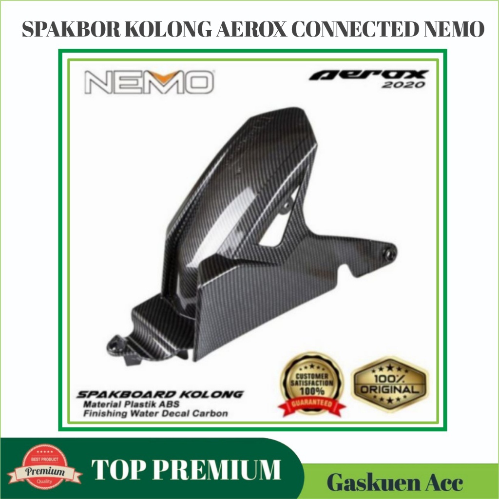 Jual Hugger Spakbor Kolong Aerox New Connected Carbon Nemo Shopee