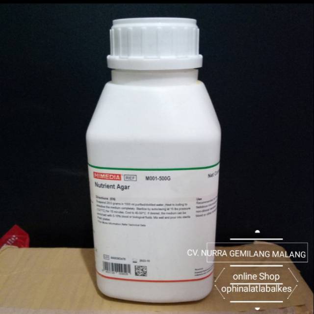 Jual Nutrient Agar Merk Himedia No Cat M G Repack Gram