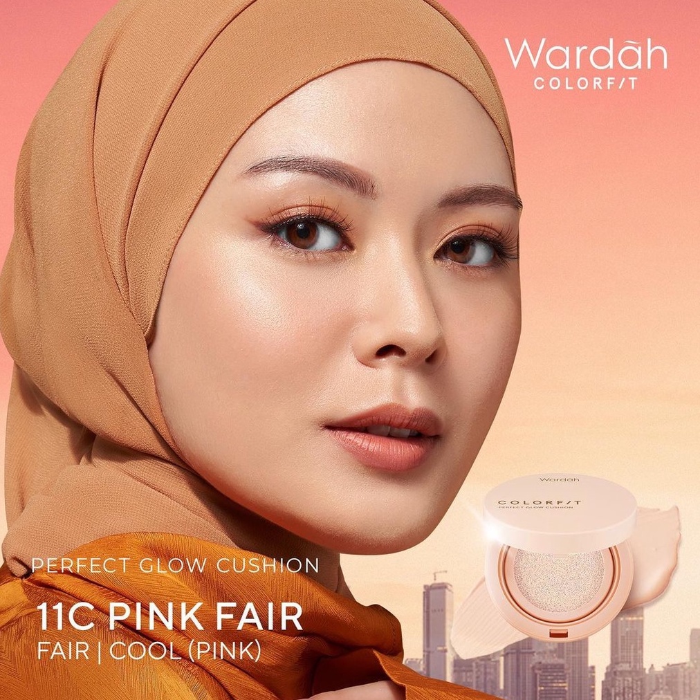 Jual Ori Wardah Colorfit Perfect Glow Cushion Spf Pa Bedak