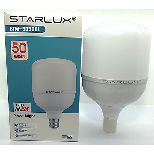 Jual Bohlam Lampu Led Max Starlux Jumbo W Super Terang Lampu Tabung