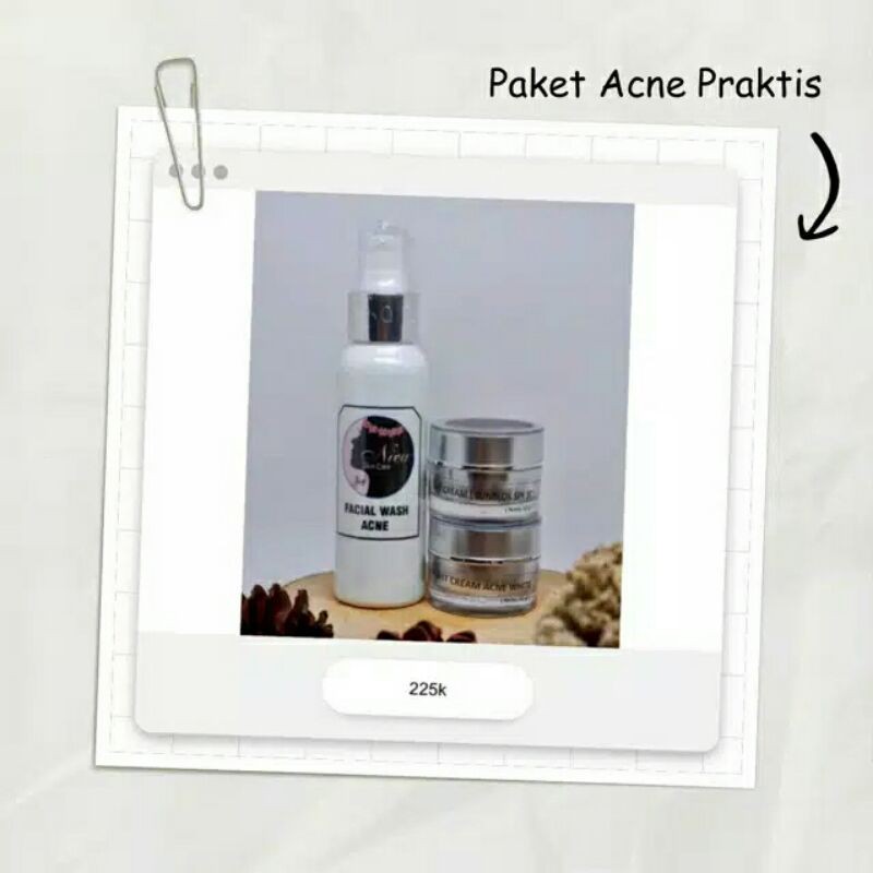 Jual Paket Acne Niea Skincare Bebas Mercury Dan Hydroquinone Shopee