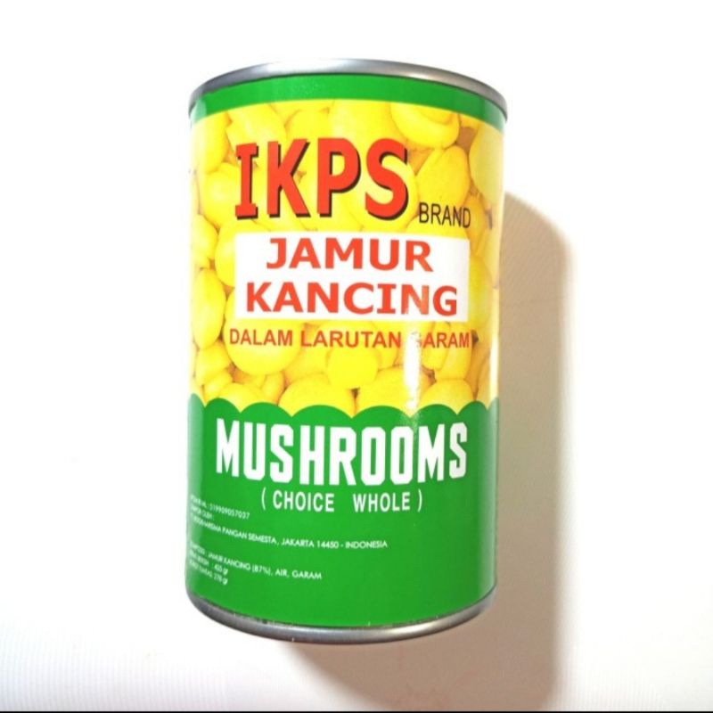 Jual Jamur Kancing Kaleng Ikps Mushrooms Gram Choice Whole