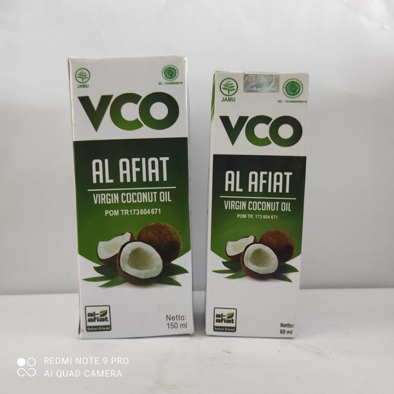 Jual Vco Al Afiat Virgin Coconut Oil Ml Shopee Indonesia