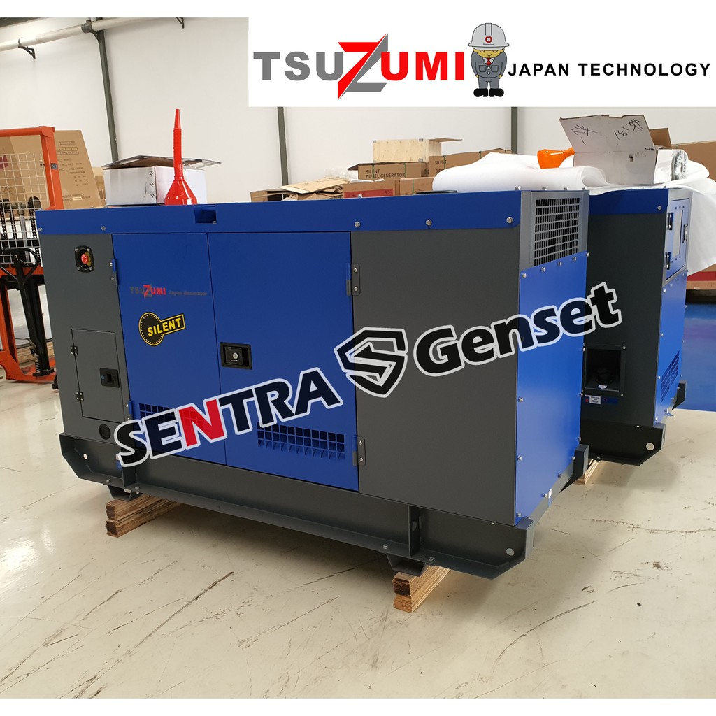 Jual Genset Kva Tsuzumi Tdg Japan Generator Shopee Indonesia