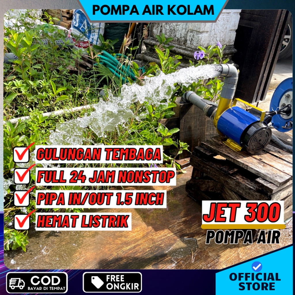 Jual Pompa Air Modifikasi Pompa Air Hemat Listrik Jet 300 Nonstop 24jam