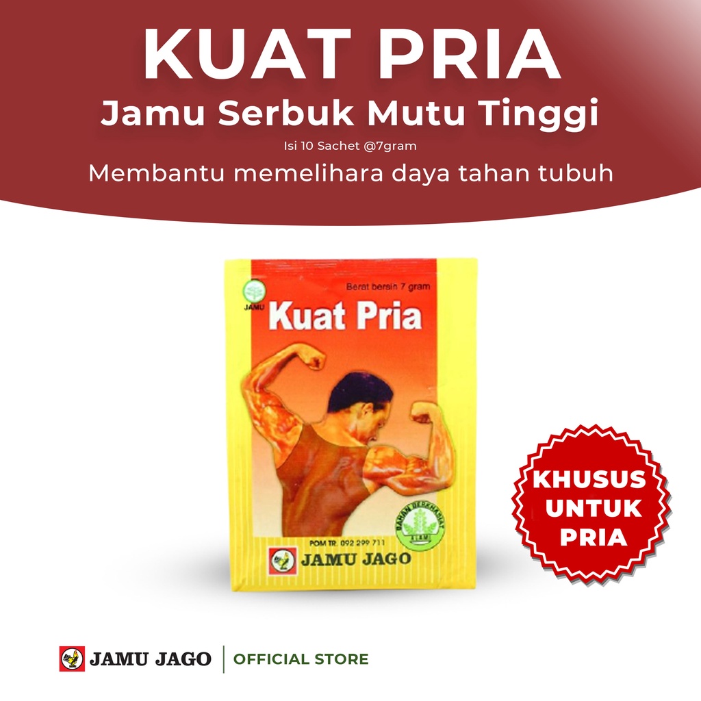 Jual Kuat Pria Jamu Serbuk Membantu Memelihara Kesehatan Pria Dan