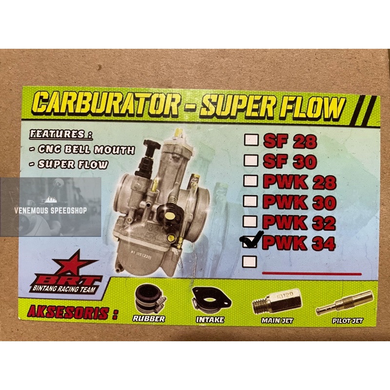 Jual Karburator Karbu Carburator BRT Pe SF 24 SF26 SF 28 SF 30