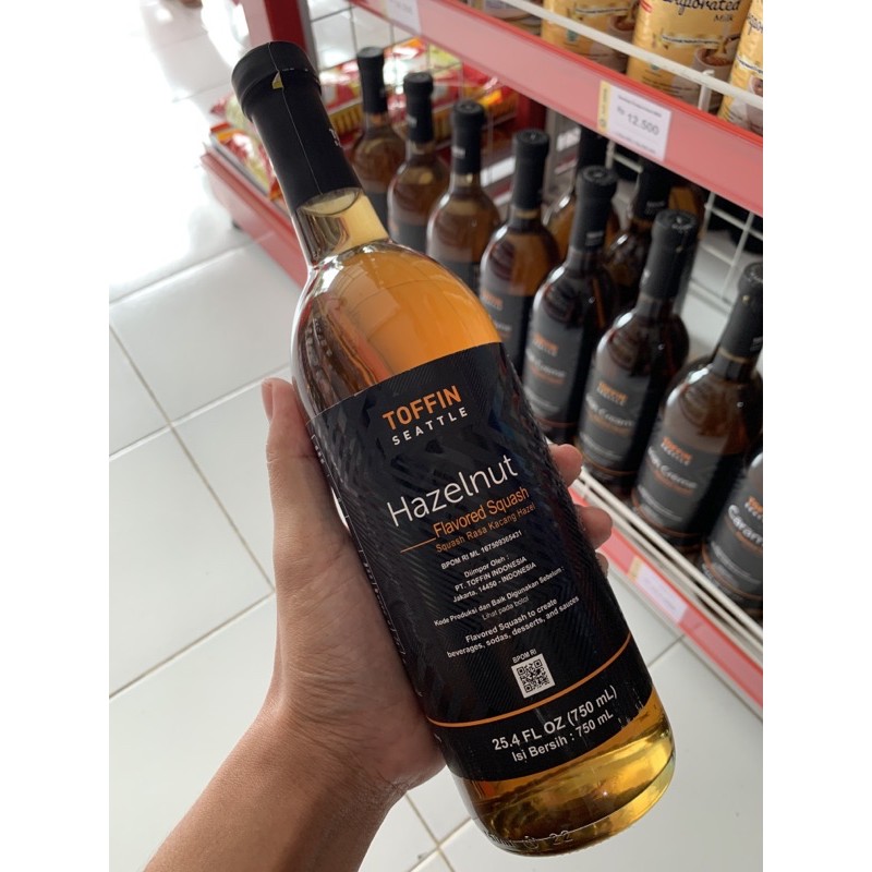 Jual Toffin Hazelnut Syrup 750ml Shopee Indonesia