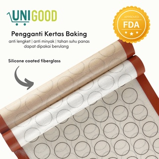 Jual UNIGOOD Premium Silicone Baking Mat Alas Panggangan Silikon Anti