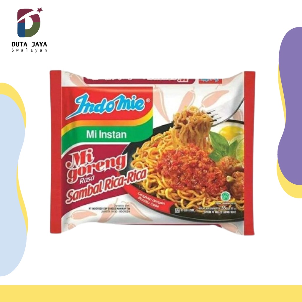 Jual Mie Indomie Mi Instan Goreng Sambal Rica Rica Gram Shopee