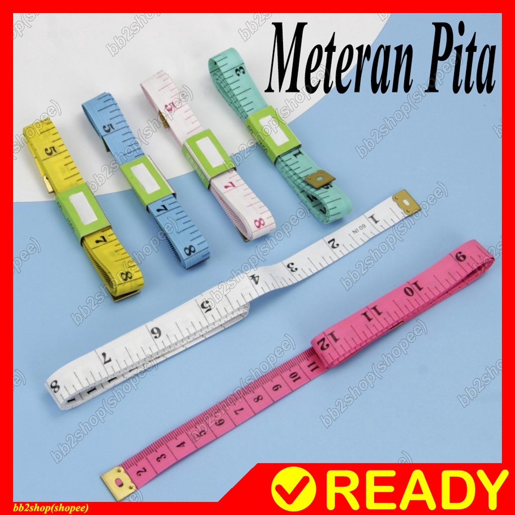 Jual Meteran Untuk Ukur Kain Baju Badan Tailoring Tape Pita Jahit