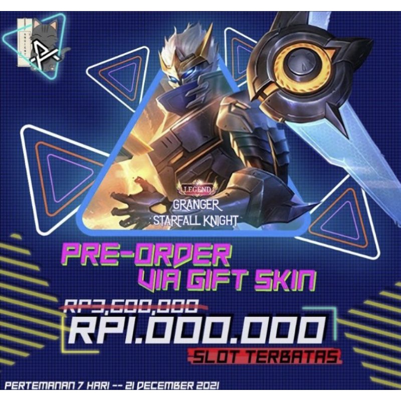 Jual PELUNASAN SKIN GRANGER LEGEND STARFALL KNIGHT Shopee Indonesia