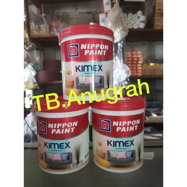 Jual Cat Tembok KIMEX Nippon Paint 1KG Cat Tembok Putih 1KG Cat