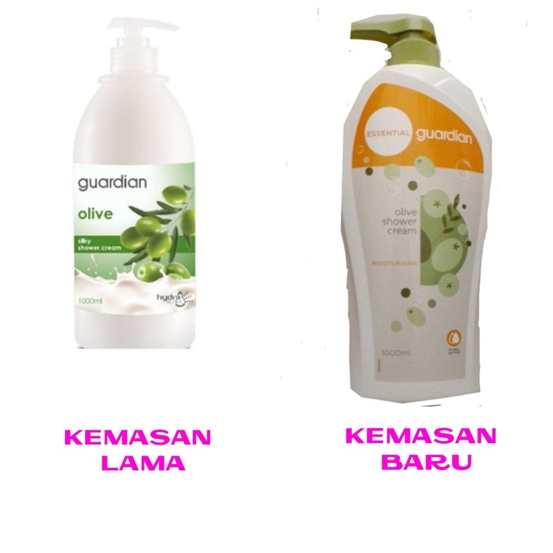 Jual Expired 07 2024 Guardian Olive Silky Shower Cream 1L Shopee