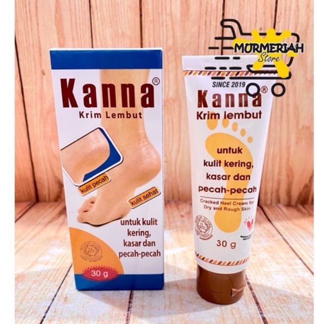 Jual KANNA Soft Cream 30 G Krim Lembut Untuk Kulit Kering Kasar