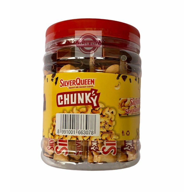 Jual SILVERQUEEN CHUNKY BAR TOPLES JAR ISI 12 PCS 33 GRAM Shopee