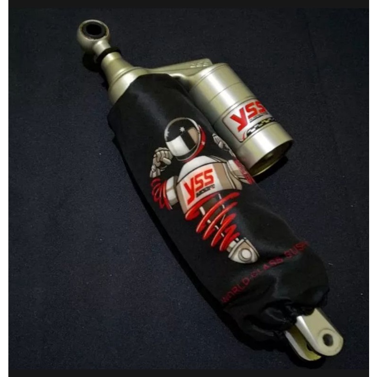 Jual Cover Shock Breaker Motor Bahan Tebal Waterproof Sarung