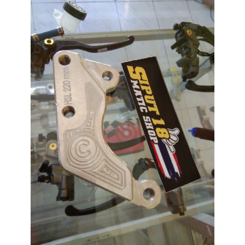 Jual Braket Kaliper 2P Bottom Rt Stage Honda Disc 220mm Shopee