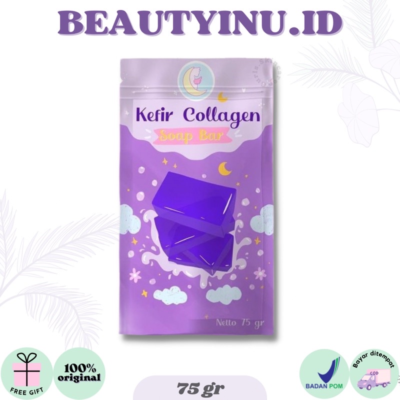 Jual Bpom Kefir Collagen Sabun Pemutih Badan Beautyinu Gr Shopee