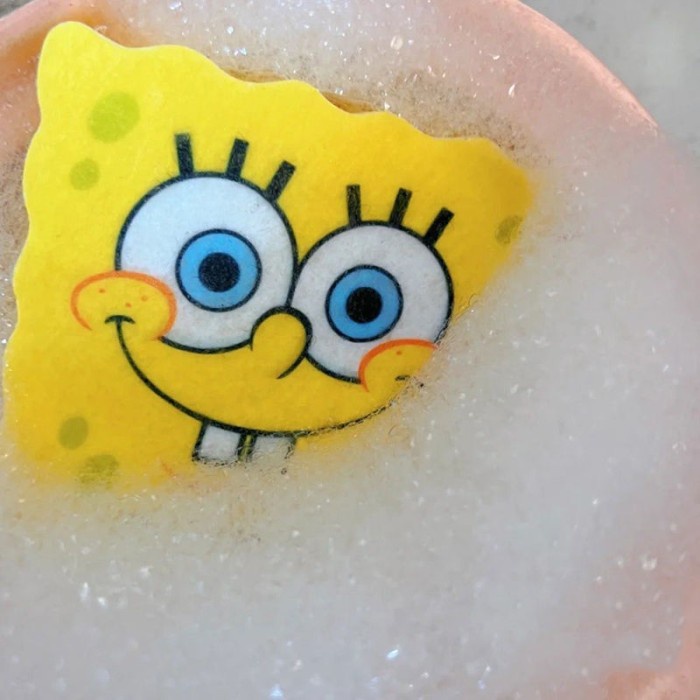 Jual Bagus Spongebob Dishwashing Sponge Sponge Cuci Piring Promo