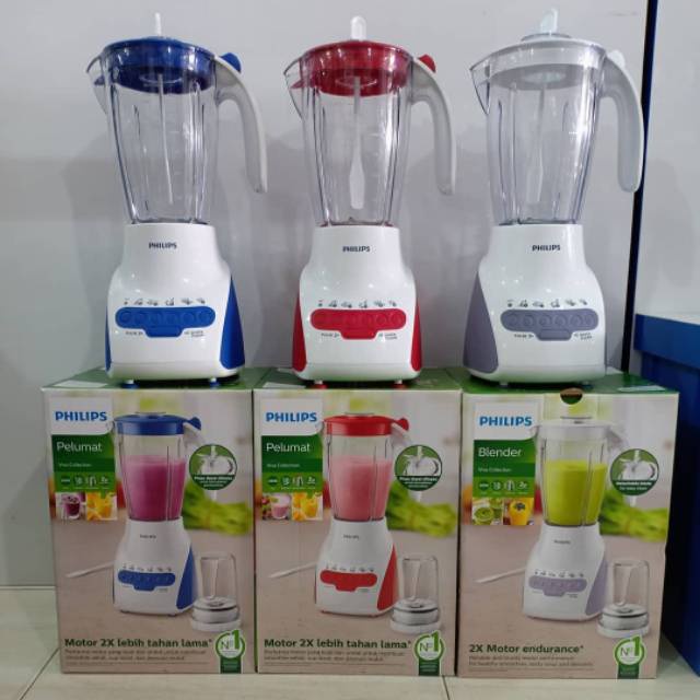 Jual Philips Blender Plastik Kecepatan Kapasitas