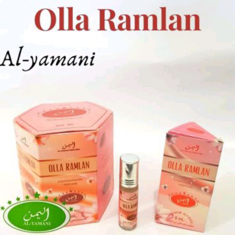 Jual Parfum Arab Al Yamani Non Alkohol Ml Aroma Olla Ramlan Shopee