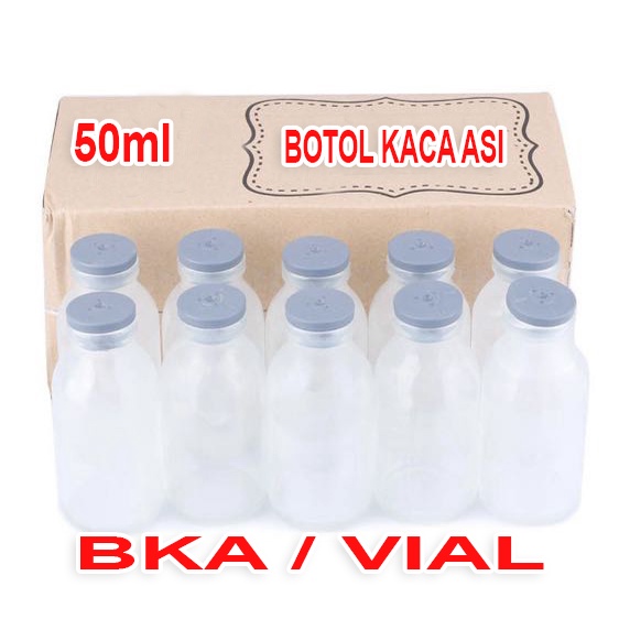 Jual Botol Kaca Asi Baru Botol Kaca Asip Bka Vial Dan Ml