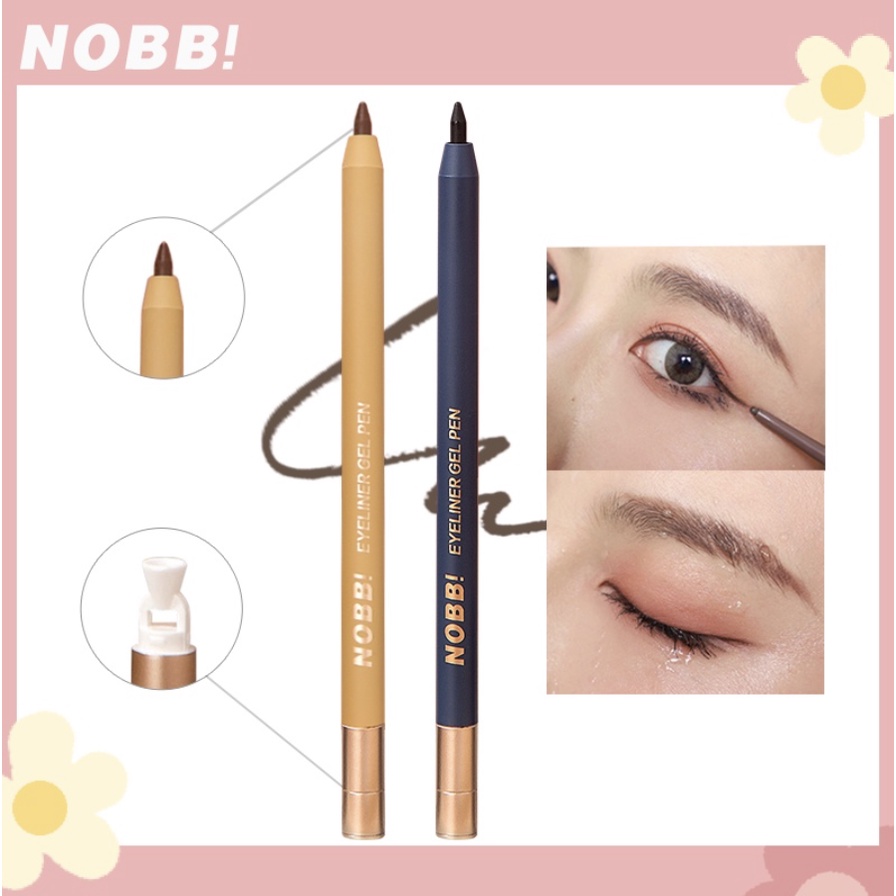 Jual Nobbcasting Smooth Eyeliner Gel Pencil Anti Air Tahan Lama No