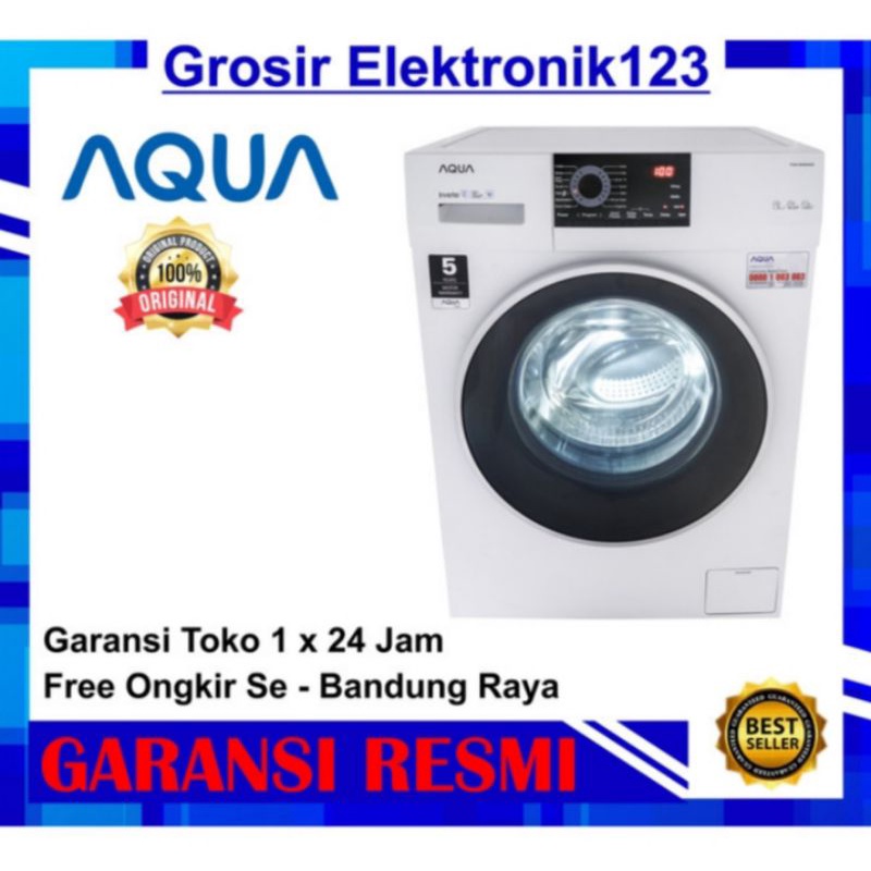 Jual MESIN CUCI AQUA FRONT LOADING FQW 850829QD 8 5KG Shopee Indonesia