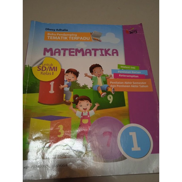 Jual Buku Bekas Tematik Terpadu Matematika Kelas Sd Mi Buping