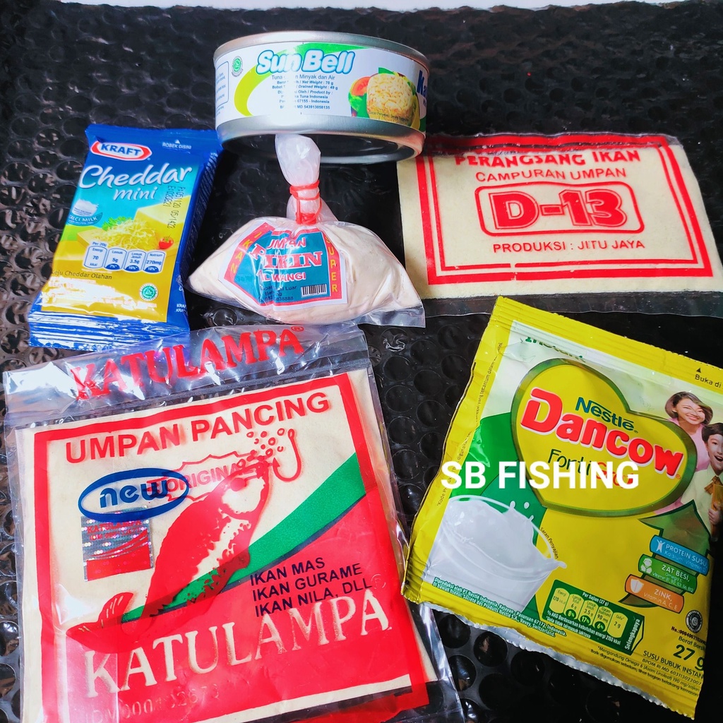 Jual Paket Umpan Putih Ikan Mas Cukup Tambah Kroto Dan Putih Telur