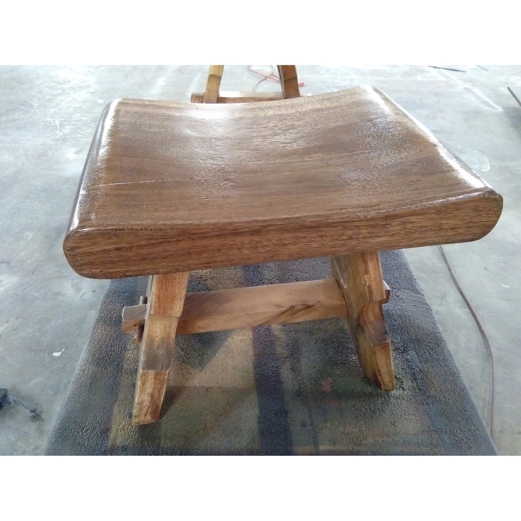 Jual Kursi Kayu Trembesi Kursi Cafe Kayu Suar Dingklik Kayu Suar