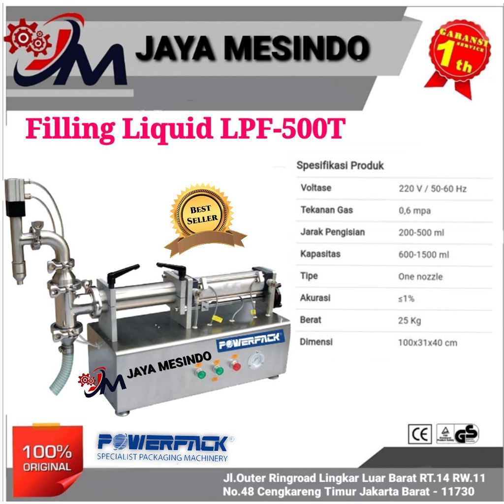 Jual Mesin Filling Pengisian Cairan Liquid Lpf T Shopee Indonesia