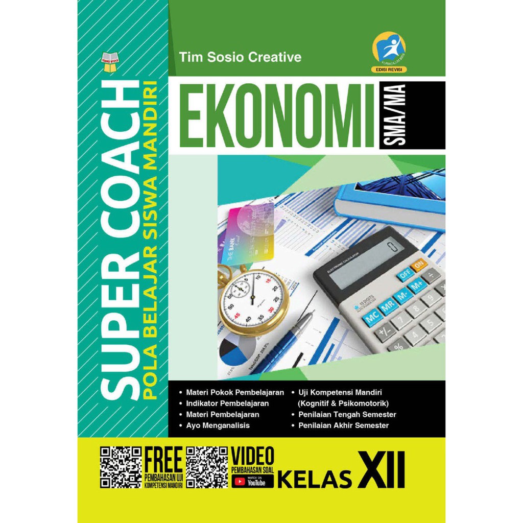 Jual BUKU RINGKASAN MATERI DAN LATIHAN SOAL SUPER COACH EKONOMI SMA MA