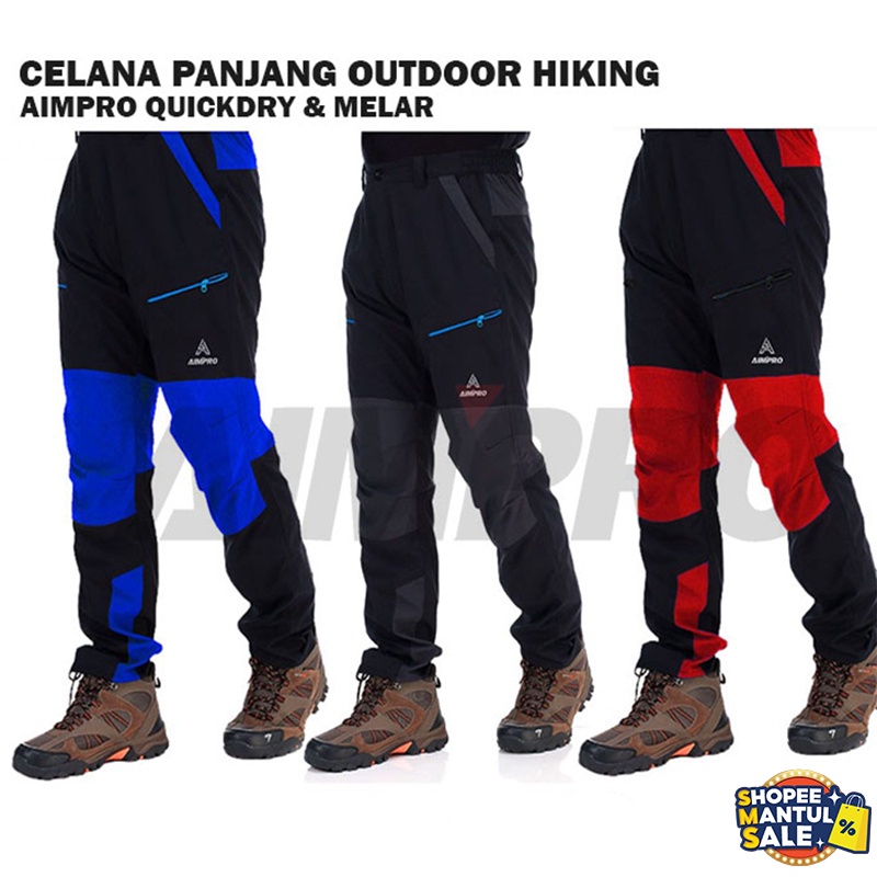 Jual Celana Gunung Panjang Quick Dry Hiking Strech Outdoor Celana